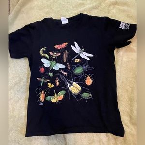 Black graphic tee